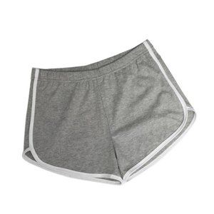Women Sports Shorts Yoga Casual Gym Jogging_GRAY